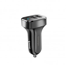 АЗУ USAMS US-CC087 C13 2.1A Dual USB Car Charger  Черный - 00000034521_2