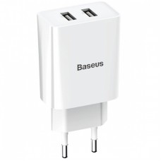 СЗУ Baseus Speed Mini Dual U 10.5W 2USB (CCFS-R)  Белый - 00000041813_2