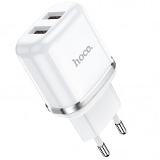 СЗУ Hoco N4 (2USB/2.4A)  Белый - 00000048808_1