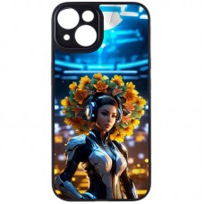 TPU+PC чехол Prisma Ladies для Apple iPhone 13 (6.1")  Cyberpunk - 00000052156_15