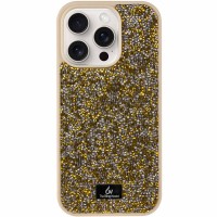 TPU чехол Bling World Rock Diamond для Apple iPhone 12 Pro / 12 (6.1")  Золотой - 00000057516_4