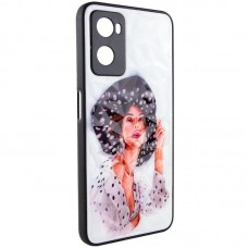 TPU+PC чехол Prisma Ladies для Oppo A57s / A77s  Girl in a hat - 00000063169_5