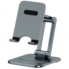 Подставка для телефона Baseus Biaxial Foldable Metal Stand (LUSZ000013)  Grey - 00000063737_1