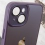 Чехол TPU+Glass Sapphire Midnight для Apple iPhone 13 (6.1