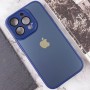 Чехол TPU+Glass Sapphire Midnight для Apple iPhone 13 Pro (6.1