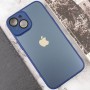 Чехол TPU+Glass Sapphire Midnight для Apple iPhone 14 Plus (6.7