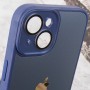 Чехол TPU+Glass Sapphire Midnight для Apple iPhone 14 Plus (6.7