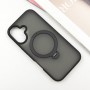 TPU+PC чехол Metal Buttons with MagSafe Colorful HQ Ring для Apple iPhone 16 (6.1