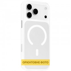 TPU+PC чохол Blueo Skin Friendly Frosted with MagSafe для Apple iPhone 17 (6.3")  Білий - 00000081521_2