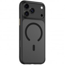 TPU+PC чохол Blueo Skin Friendly Frosted with MagSafe для Apple iPhone 17 Pro (6.3")  Чорний - 00000081523_2