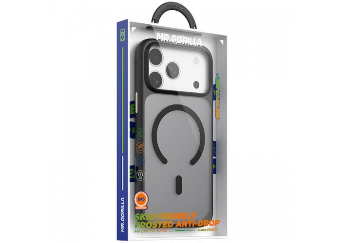 TPU+PC чохол Blueo Skin Friendly Frosted with MagSafe для Apple iPhone 17 Pro (6.3