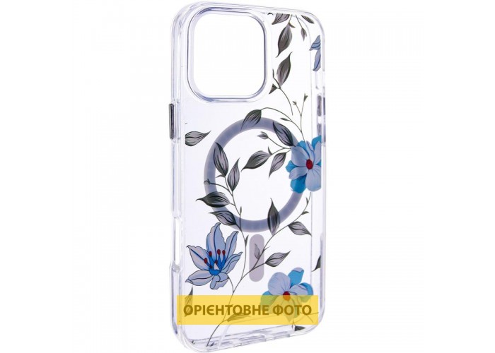 TPU+PC чохол Clear Garden with MagSafe для Apple iPhone 17 Air (6.5