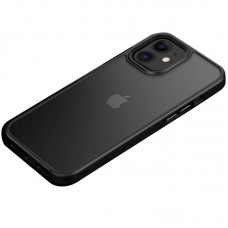 TPU+PC чохол Metal Buttons для Apple iPhone 11 (6.1")  Чорний - 00000042623_4