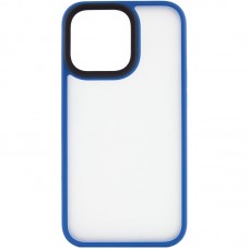 TPU+PC чохол Metal Buttons для Apple iPhone 14 (6.1")  Блакитний - 00000055499_2