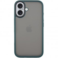 TPU+PC чохол Metal Buttons для Apple iPhone 16 (6.1")  Зелений - 00000073088_3