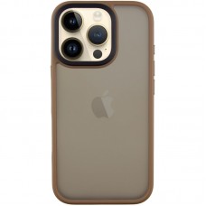TPU+PC чохол Metal Buttons для Apple iPhone 16 Pro Max (6.9")  Золотий - 00000073090_6