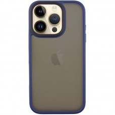 TPU+PC чохол Metal Buttons для Apple iPhone 16 Pro Max (6.9")  Синій - 00000073090_7