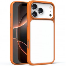 TPU+PC чохол Metal Buttons для Apple iPhone 17 Pro Max (6.9")  Помаранчевий / Orange - 00000081721_1