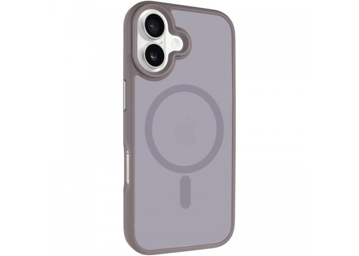 TPU+PC чохол Metal Buttons with MagSafe для Apple iPhone 17 (6.3