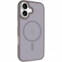 TPU+PC чохол Metal Buttons with MagSafe для Apple iPhone 17 (6.3