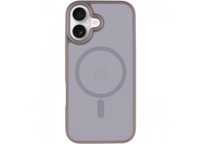TPU+PC чохол Metal Buttons with MagSafe для Apple iPhone 17 (6.3