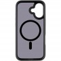 TPU+PC чохол Metal Buttons with MagSafe для Apple iPhone 17 (6.3