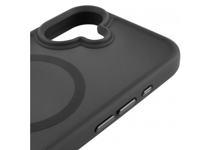 TPU+PC чохол Metal Buttons with MagSafe для Apple iPhone 17 (6.3