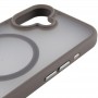 TPU+PC чохол Metal Buttons with MagSafe для Apple iPhone 17 (6.3