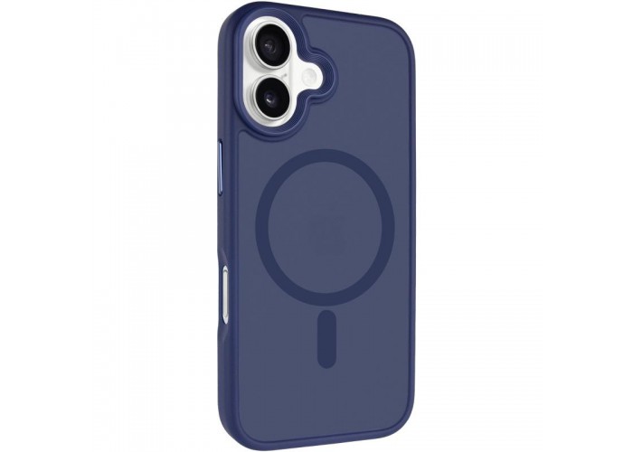 TPU+PC чохол Metal Buttons with MagSafe для Apple iPhone 17 (6.3