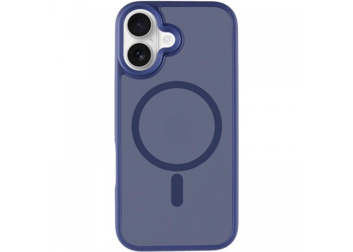 TPU+PC чохол Metal Buttons with MagSafe для Apple iPhone 17 (6.3