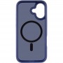 TPU+PC чохол Metal Buttons with MagSafe для Apple iPhone 17 (6.3