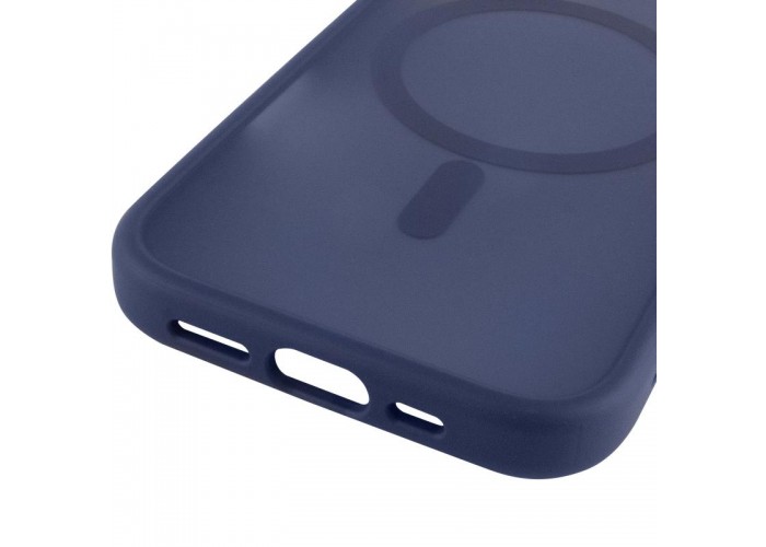 TPU+PC чохол Metal Buttons with MagSafe для Apple iPhone 17 (6.3