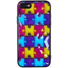 TPU+PC чохол Prisma Fluffie для Apple iPhone 7 / 8 / SE (2020) (4.7")  Puzzle - 00000076569_7
