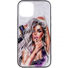 TPU+PC чохол Prisma Ladies для Apple iPhone 13 (6.1")  Purple - 00000052156_7