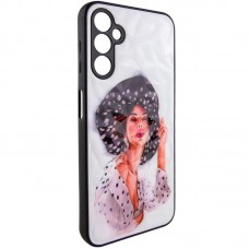 TPU+PC чохол Prisma Ladies для Samsung Galaxy A04s  Girl in a hat - 00000058231_4