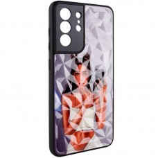 TPU+PC чохол Prisma Ladies для Samsung Galaxy S22 Ultra  Black in White - 00000058246_2