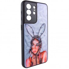 TPU+PC чохол Prisma Ladies для Samsung Galaxy S22 Ultra  Rabbit - 00000058246_3