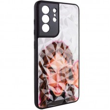 TPU+PC чохол Prisma Ladies для Samsung Galaxy S22 Ultra  Chocolate - 00000058246_4