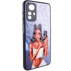 TPU+PC чохол Prisma Ladies для Xiaomi Redmi Note 12S  Black in White - 00000065316_1