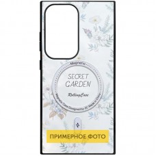 TPU+PC чохол Soft Secret Garden with MagFit для Samsung Galaxy S25 Ultra  White - 00000075998_5