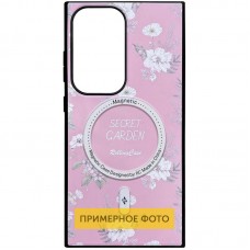 TPU+PC чохол Soft Secret Garden with MagFit для Samsung Galaxy S25 Ultra  Pink - 00000075998_4