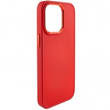 TPU чохол Bonbon Metal Style для Apple iPhone 13 Pro (6.1")  Червоний / Red - 00000055084_5