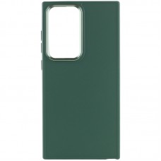 TPU чохол Bonbon Metal Style для Samsung Galaxy S24 Ultra  Зелений / Army green - 00000068447_4