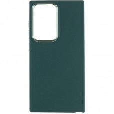 TPU чохол Bonbon Metal Style для Samsung Galaxy S24 Ultra  Зелений / Pine green - 00000068447_5
