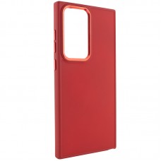 TPU чохол Bonbon Metal Style для Samsung Galaxy S24 Ultra  Червоний / Red - 00000068447_6