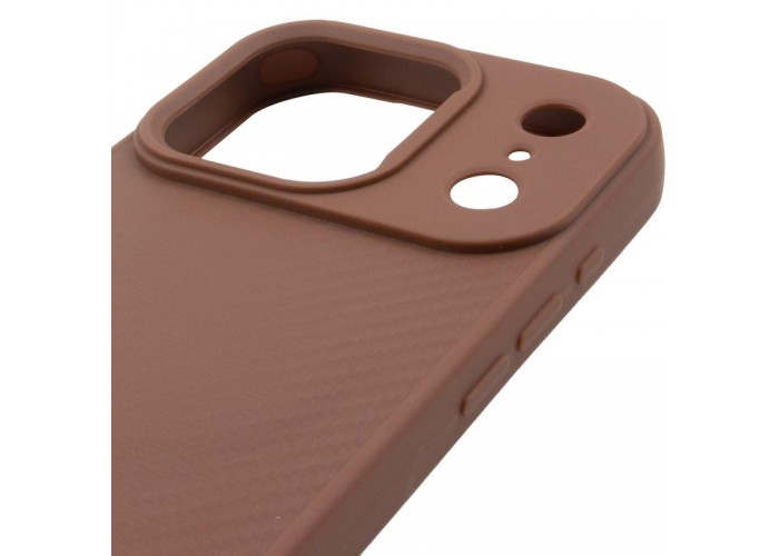 TPU чохол Carbon Protective with Magsafe для Apple iPhone 17 Pro Max (6.9