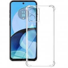 TPU чохол GETMAN Ease logo посилені кути Full Camera для Motorola Moto G14  Безбарвний (прозорий) - 00000071753_1
