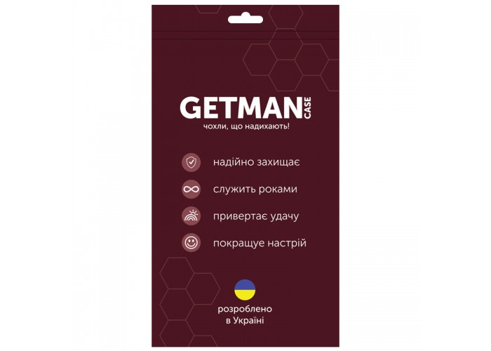 TPU чохол GETMAN Ease logo посилені кути для Apple iPhone 14 Pro Max (6.7