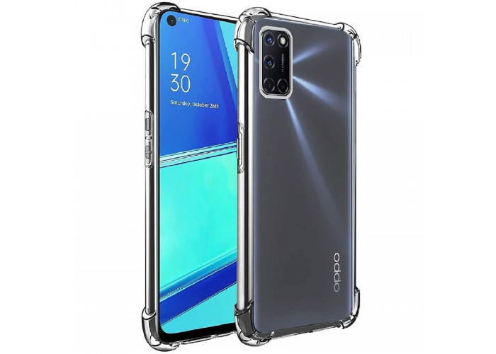 TPU чохол GETMAN Ease logo посилені кути для Oppo A52 / A72 / A92