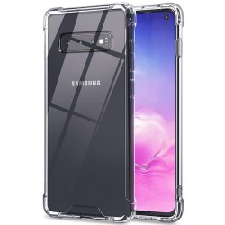 TPU чохол GETMAN Ease logo посилені кути для Samsung Galaxy S10+  Безбарвний (прозорий) - 00000066546_1